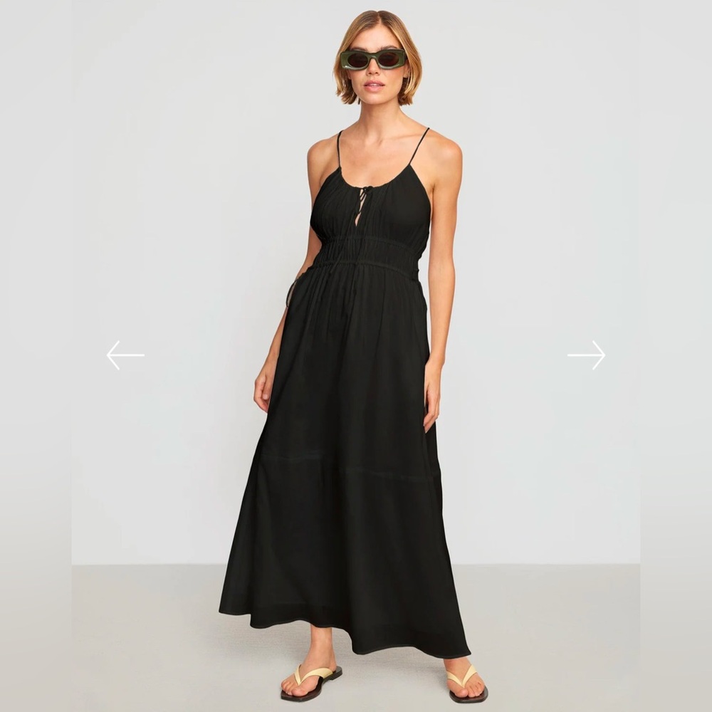 NWT Modern Citizen Alessandra Sculpted Cinched-Waist Dress S
